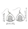 Cocker Américain - boucles d'oreilles avec chien, boucles d'oreilles pendantes avec photo, bijoux personnalisés avec impression de la marque Art-Dog