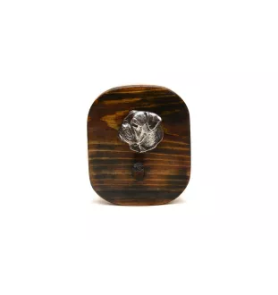 Bouledogue américain - porte-clés, porte-clés avec chien pour les médailles, crochet pour les clés de la marque Art-Dog