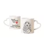 Amerikanischer Cocker Spaniel, American Cocker Spaniel - Tasse mit Hund, entzückende Tasse mit herzförmigem Henkel, universelles Geschenk der Marke Art-Dog