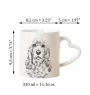 Amerikanischer Cocker Spaniel, American Cocker Spaniel - Tasse mit Hund, entzückende Tasse mit herzförmigem Henkel, universelles Geschenk der Marke Art-Dog