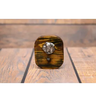 Bouledogue américain - porte-clés, porte-clés avec chien pour les médailles, crochet pour les clés de la marque Art-Dog