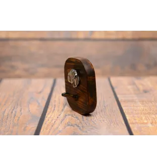 American Bulldog, Amerikanische Bulldogge - Leinenhalter, Hundemedaillehalter, Schlüsselhaken der Marke Art-Dog