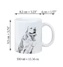 Bouledogue américain - tasse avec chien, une tasse adorable avec une illustration, un cadeau avec votre photo de la marque Art-Dog