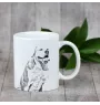 Bouledogue américain - tasse avec chien, une tasse joyeuse pour les amoureux des chiens, un cadeau personnalisé de la marque Art-Dog