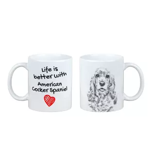 Cocker Américain - tasse avec chien, tasse avec photo, cadeau personnalisé de la marque Art-Dog