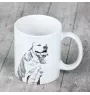 American Bulldog, Amerikanische Bulldogge - Tasse mit Hund, fröhliche Tasse für Hundeliebhaber, personalisiertes Geschenk der Marke Art-Dog