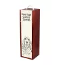 Amerikanischer Cocker Spaniel, American Cocker Spaniel - Weinbox mit Hund, Alkoholbox mit Grafik, personalisierte Geschenkbox der Marke Art-Dog