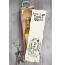 Amerikanischer Cocker Spaniel, American Cocker Spaniel - Weinbox mit Hund, Alkoholbox mit Grafik, personalisierte Geschenkbox der Marke Art-Dog
