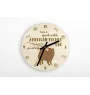 American Eskimo Dog, American Spitz - clock with dog, wooden clock with engraving, personalised clock by Art-Dog