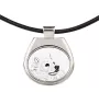 American Eskimo Dog, American Spitz, Eskie - Halskette mit Hund, personalisierter Anhänger mit Foto, einzigartige Halskette für Frauen und Männer von der Marke Art-Dog