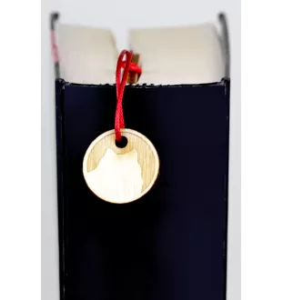 American Eskimo Dog, American Spitz - dog bookmark, personalized bookmark, gift for bookworm from Art-Dog brand