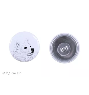 American Eskimo Dog kolczyki z psem mały Art-Dog