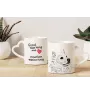 American Eskimo Dog kubek z psem good morning serce Art-Dog