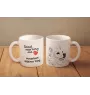 American Eskimo Dog, American Spitz, Eskie - Tasse mit Hund, Tasse mit Bild, personalisiertes Geschenk der Marke Art-Dog
