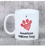 American Eskimo Dog, American Spitz - cup with a dog, cute cup with graphics, a gift with your photo from the Art-Dog brand