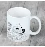 American Eskimo Dog, American Spitz, Eskie - Tasse mit Hund, entzückende Tasse mit Grafik, Geschenk mit Ihrem Foto von der Marke Art-Dog