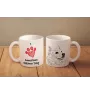 American Eskimo Dog, American Spitz - cup with a dog, cute cup with graphics, a gift with your photo from the Art-Dog brand