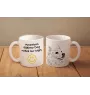 American Eskimo Dog, American Spitz, Eskie - Tasse mit Hund, fröhliche Tasse für Hundeliebhaber, personalisiertes Geschenk der Marke Art-Dog