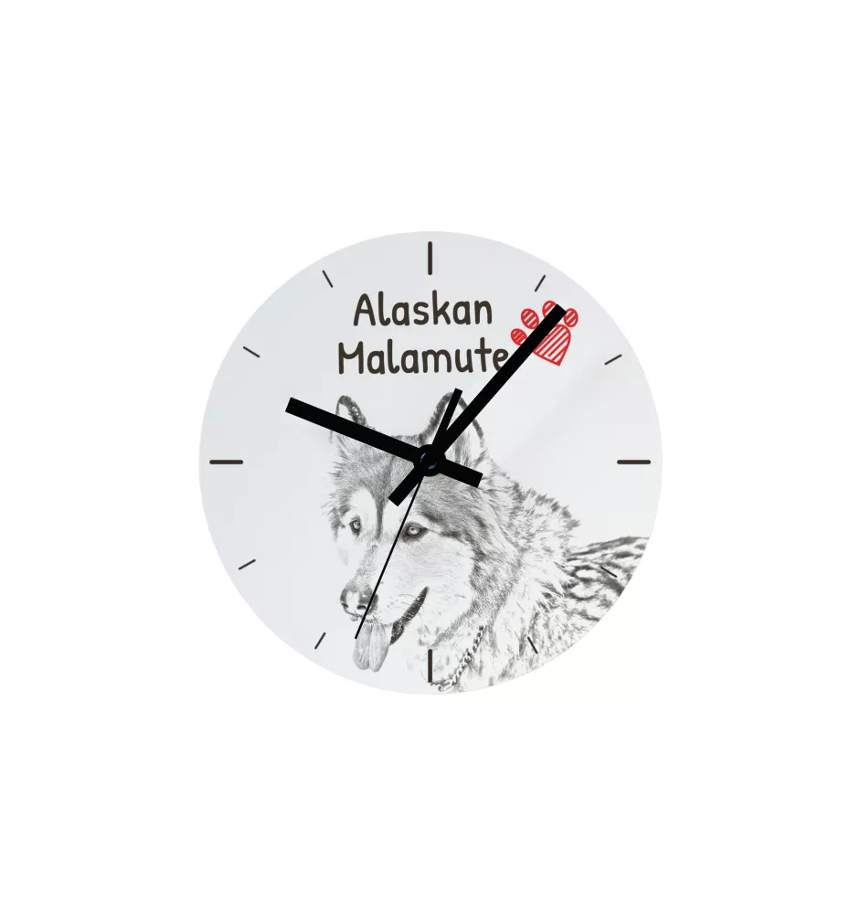 Amerykański terier bezwłosy zegar ze zdjęciem psa Art-Dog