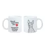 American Hairless Terrier - cup with a dog, cup with a photo, personalized gift from the Art-Dog brand