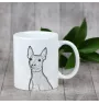 American Hairless Terrier, Amerikanischer Nackthund - Tasse mit Hund, Tasse mit Bild, personalisiertes Geschenk der Marke Art-Dog