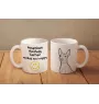 American Hairless Terrier - cup with a dog, cheerful cup for a dog lover, personalized gift from the Art-Dog brand