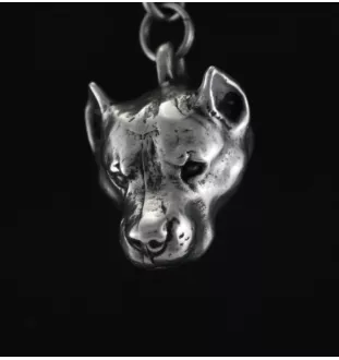 Amerykański Staffordshire terrier naszyjnik na lince Art-Dog