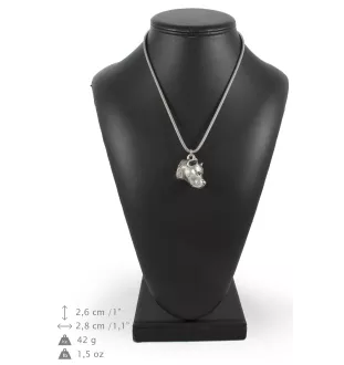 American Staffordshire Terrier, Amstaff - Hundehalsband, einzigartiger Schmuck für den Hundefan, einzigartiger Kreuzotter-Anhänger der Marke Art-Dog