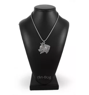 American Staffordshire Terrier, Amstaff I - Dog necklace, unique jewellery for the dog fan, unique adder pendant by Art-Dog brand