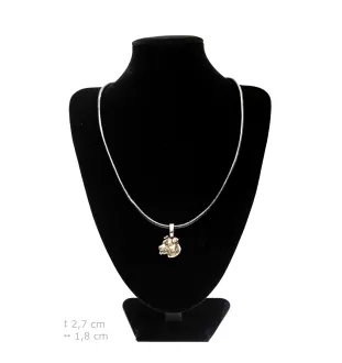 Amerykański Staffordshire terrier naszyjnik z podobizną Art-Dog