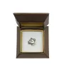 American Staffordshire Terrier, Amstaff - Dog brooch in a gift box, elegant pin, lapel pin for Art-Dog brand jacket