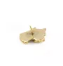 American Staffordshire Terrier, Amstaff I - Dog brooch in decorative box, elegant gold-plated pin, Art-Dog brand jacket pin