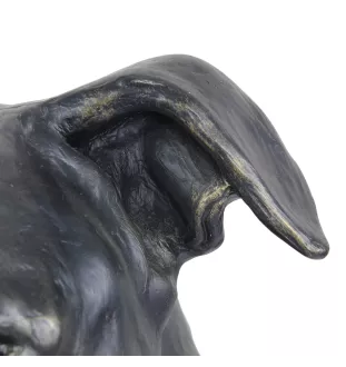 American Staffordshire Terrier, Amstaff I - Hundebüste, großer Hundekopf für den Garten, einzigartige Wohnzimmerdekoration der Marke Art-Dog