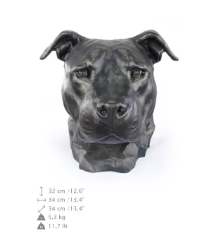 Amerykański Staffordshire terrier urna z żywicy Art-Dog