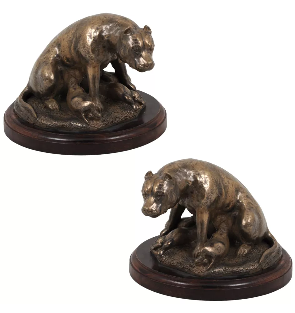 American Staffordshire Terrier, Amstaff, Am staff, Staff I - statue de chien, figurine pour bureau, trophée pour exposition canine par la marque Art-Dog