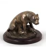 Amerykański Staffordshire terrier figurka na drewnie Art-Dog