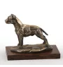 Amerykański Staffordshire terrier figurka na drewnie Art-Dog