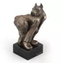 American Staffordshire Terrier, Amstaff IV - Dog statue, bust on stone base, sculpture, trophy for dog show by Art-Dog brand