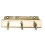 American Staffordshire Terrier, Amstaff - key holder with a dog, brass handle for dog accessories, an elegant decoration for the hallway from the Art-Dog brand.