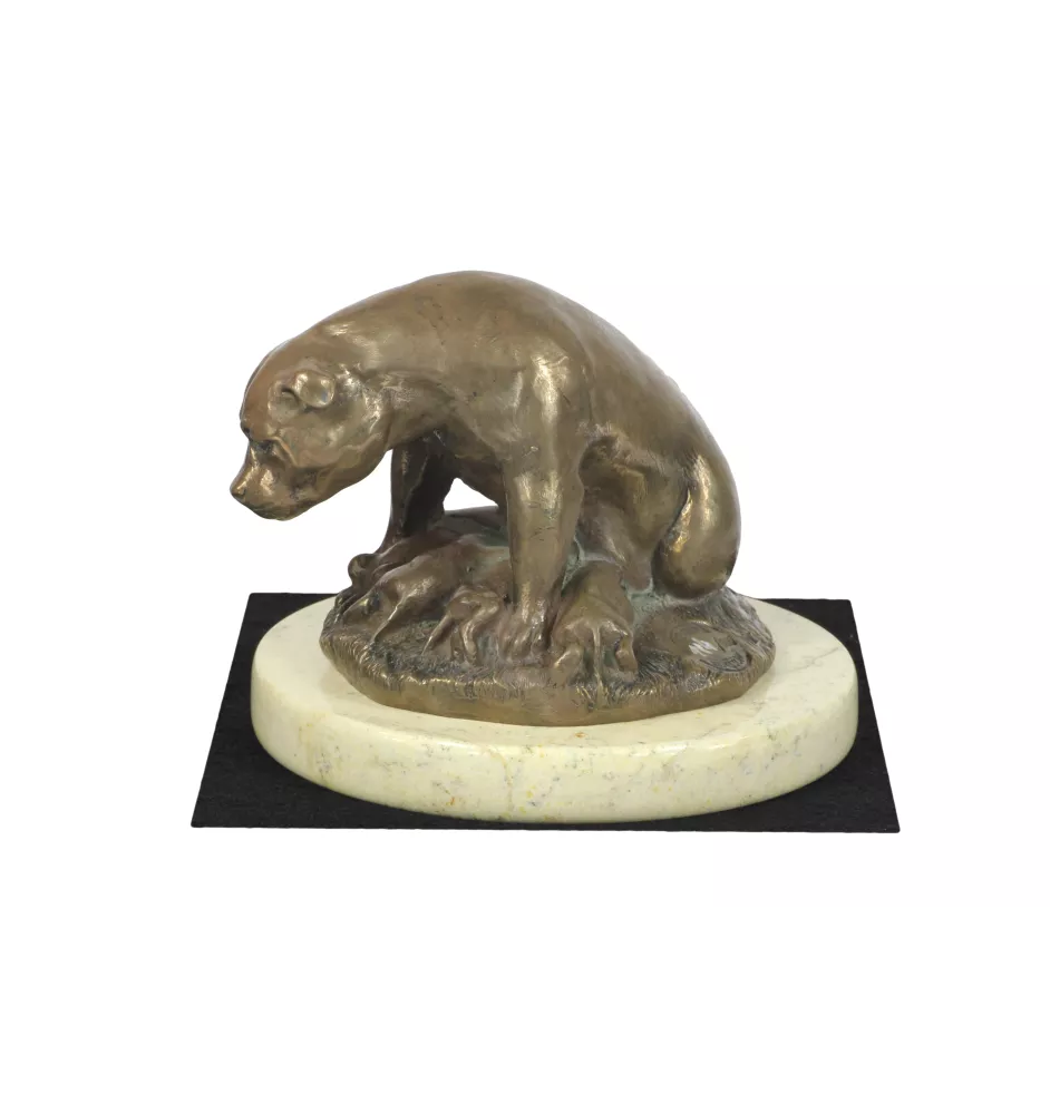 American Staffordshire Terrier, Amstaff I - dog figurine, dog silhouette figurine, trophy for Art-Dog dog show exhibition