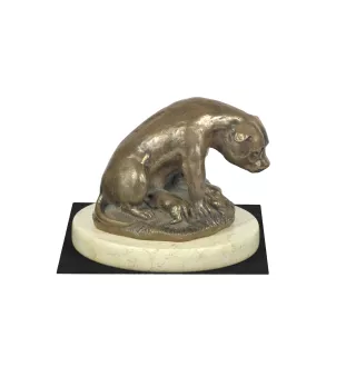 American Staffordshire Terrier, Amstaff I - dog figurine, dog silhouette figurine, trophy for Art-Dog dog show exhibition