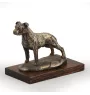 Amerykański Staffordshire terrier statuetka na piaskowym kamieniu Art-Dog