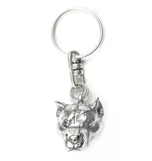 American Staffordshire Terrier, Amstaff, Am staff, Staff - Pendentif chien argenté, décoration de sac à main, pendentif sac à dos par la marque Art-Dog