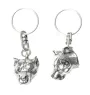 American Staffordshire Terrier, Amstaff - Silver-plated pendant with a dog in a decorative box, handbag decoration, backpack pendant by Art-Dog brand