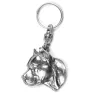 American Staffordshire Terrier, Amstaff II - Silver-plated pendant with a dog in a decorative box, handbag decoration, backpack pendant by Art-Dog brand