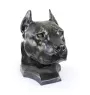 American Staffordshire Terrier, Amstaff - dog bust, large dog head for the garden, unique living room decoration by Art-Dog brand