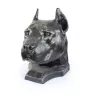 American Staffordshire Terrier, Amstaff - urn for dog ashes, dog bust, large dog head for garden by Art-Dog