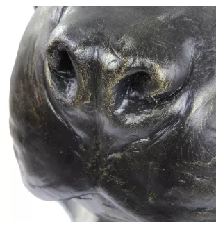 American Staffordshire Terrier, Amstaff - urn for dog ashes, dog bust, large dog head for garden by Art-Dog
