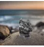 American Staffordshire Terrier, Amstaff - urn for dog ashes, dog bust, large dog head for garden by Art-Dog