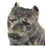American Staffordshire Terrier, Amstaff - Hundestatue, sitzender Hund für den Schreibtisch, Dekoration für das Wohnzimmer eines Hundeliebhabers von Art-Dog